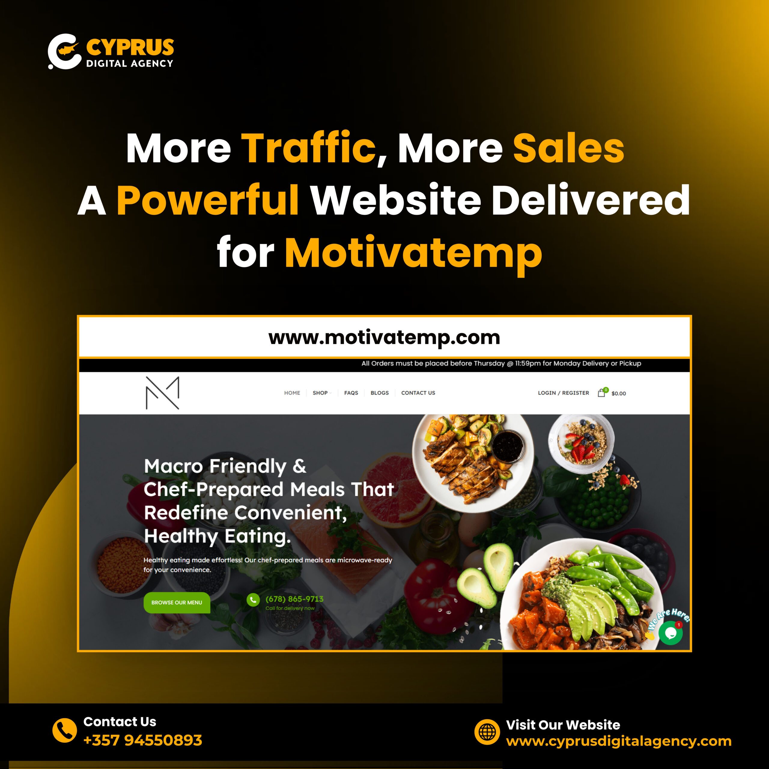 Custom Meal Ordering System