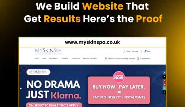 eCommerce website redesign